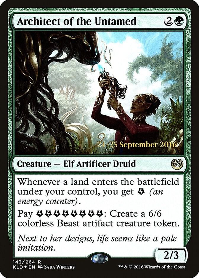 Architect of the Untamed 143s/83 (Prerelease Cards)  - PreRelease Foil | Good Games Morley