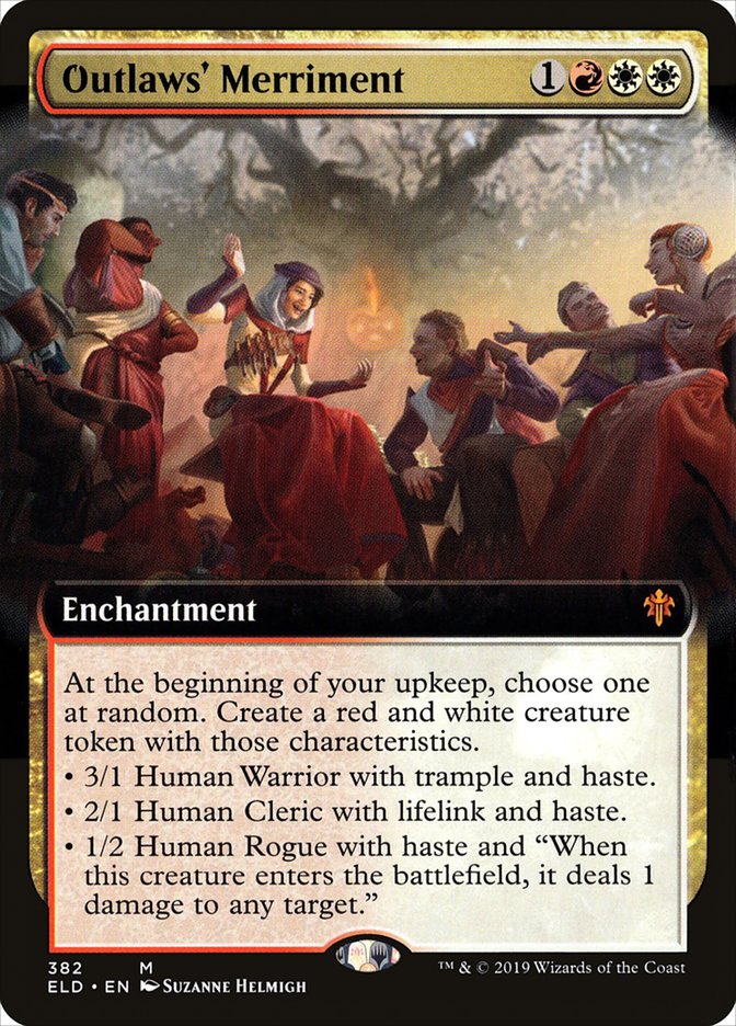 Outlaws' Merriment (Extended Art) [Throne of Eldraine] | Good Games Morley
