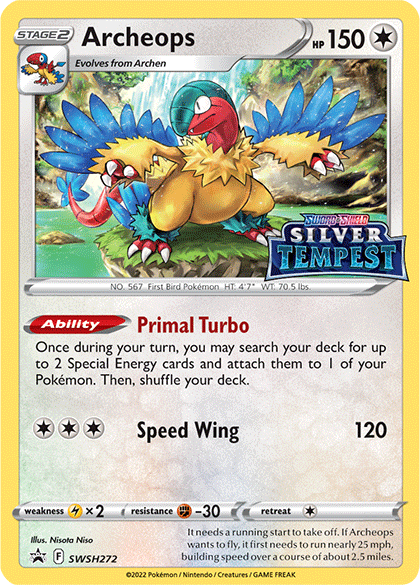 Archeops (SWSH272) (Prerelease) [Sword & Shield: Black Star Promos] | Good Games Morley