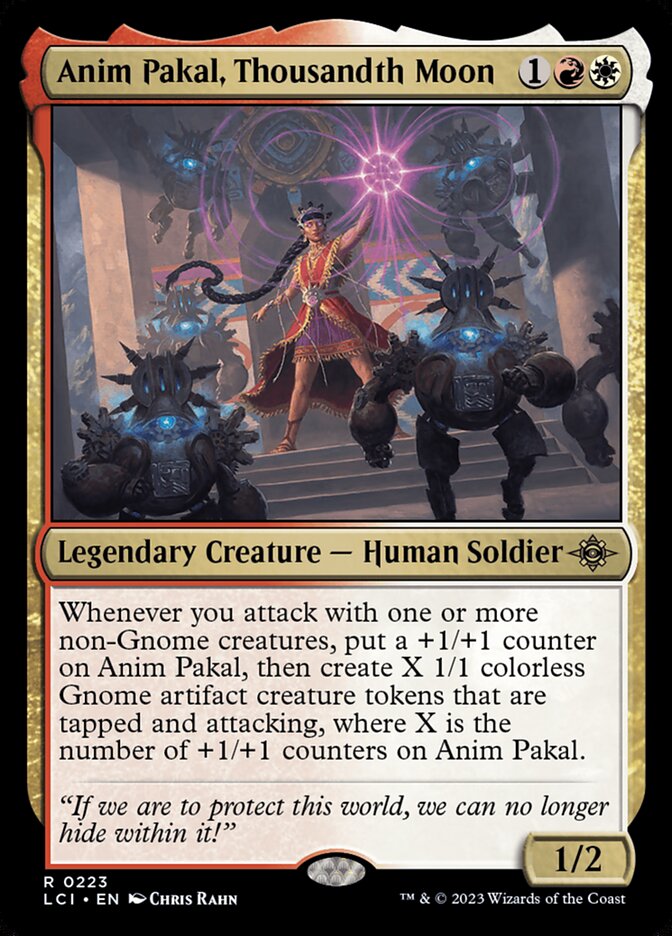 Anim Pakal, Thousandth Moon 223 (The Lost Caverns of Ixalan)  - Foil | Good Games Morley