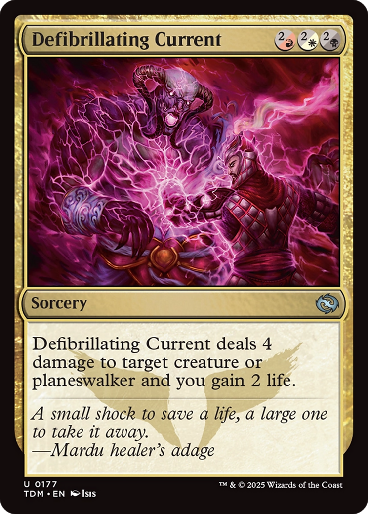 Defibrillating Current [Tarkir: Dragonstorm] | Good Games Morley
