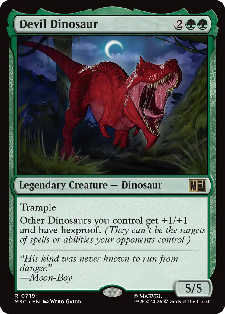 Devil Dinosaur [Marvel Super Heroes Commander] | Good Games Morley