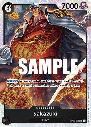 Sakazuki OP02-099 (Paramount War)  - Foil | Good Games Morley