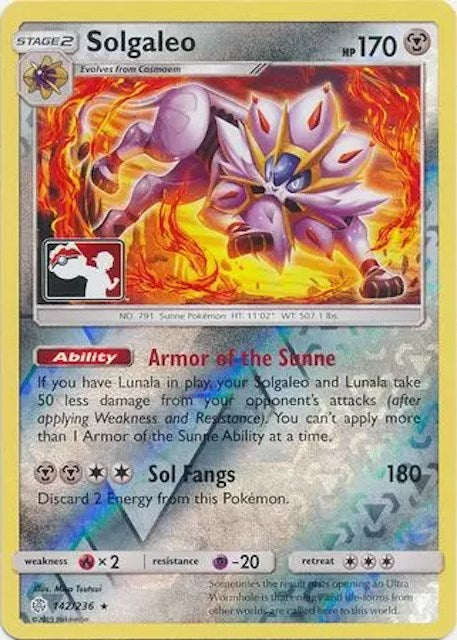 Solgaleo (142/236) [League & Championship Cards] | Good Games Morley