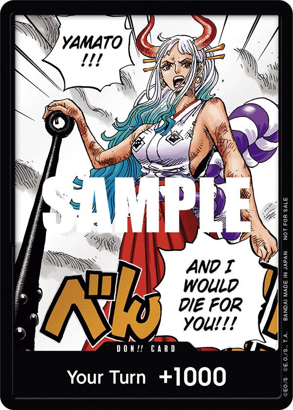 DON!! Card (Yamato) (1st Anniversary DON!! Card Pack) [One Piece Promotion Cards] | Good Games Morley