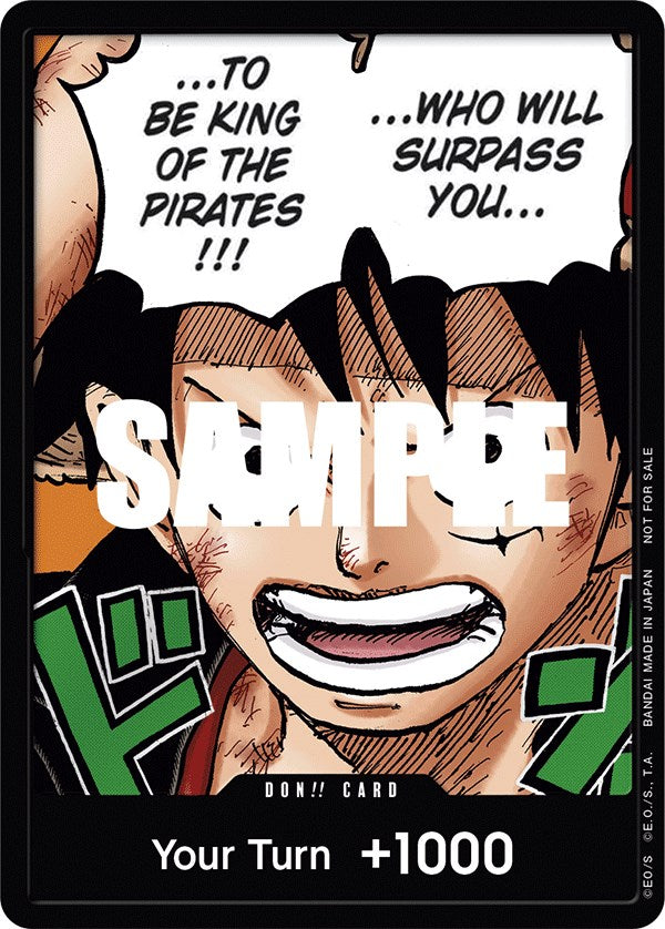 DON!! Card (Monkey.D.Luffy) (1st Anniversary DON!! Card Pack) [One Piece Promotion Cards] | Good Games Morley