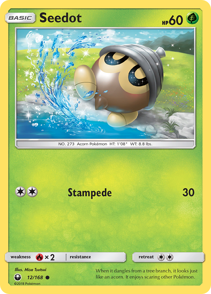Seedot (12/168) [Sun & Moon: Celestial Storm] | Good Games Morley