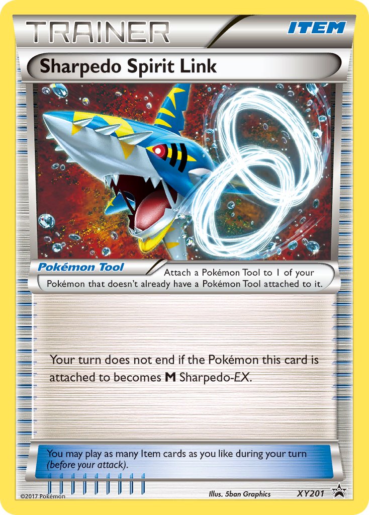 Sharpedo Spirit Link (XY201) [XY: Black Star Promos] | Good Games Morley