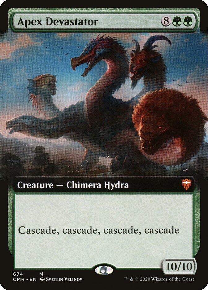 Apex Devastator 674 (Commander Legends)  - Extended Art Foil | Good Games Morley
