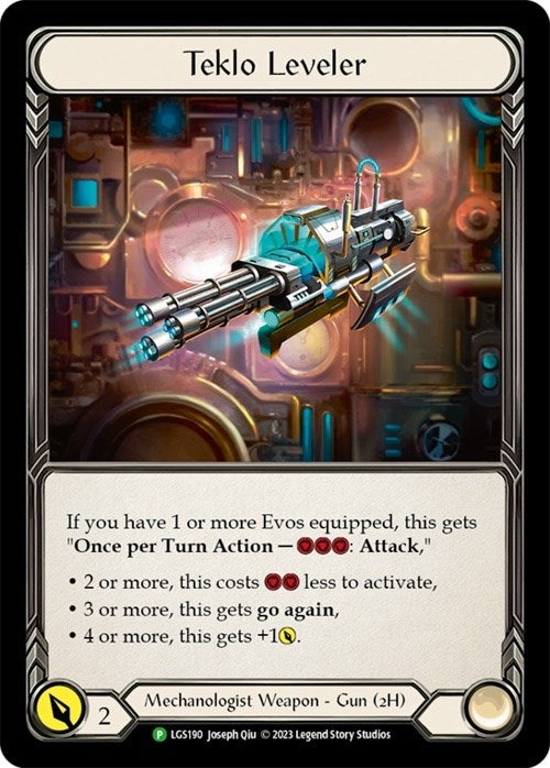 Teklo Leveler [LGS190] (Promo)  Cold Foil | Good Games Morley