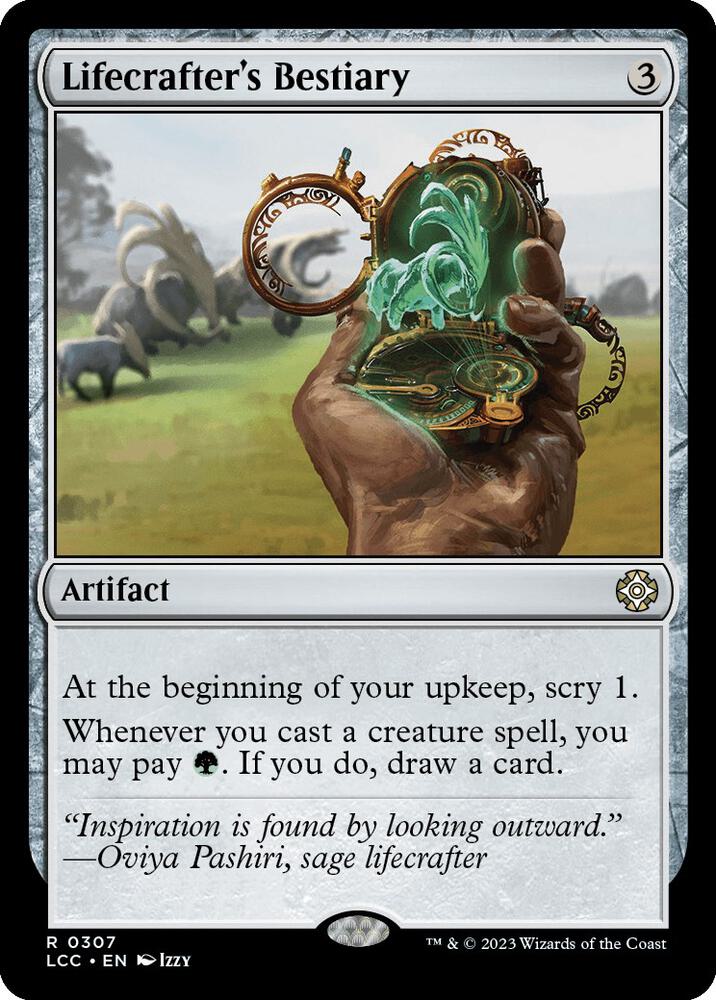 Lifecrafter's Bestiary 307/370 (Commander: The Lost Caverns of Ixalan)  | Good Games Morley