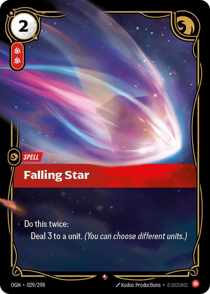Falling Star 029/298 (Origins)  - Foil | Good Games Morley