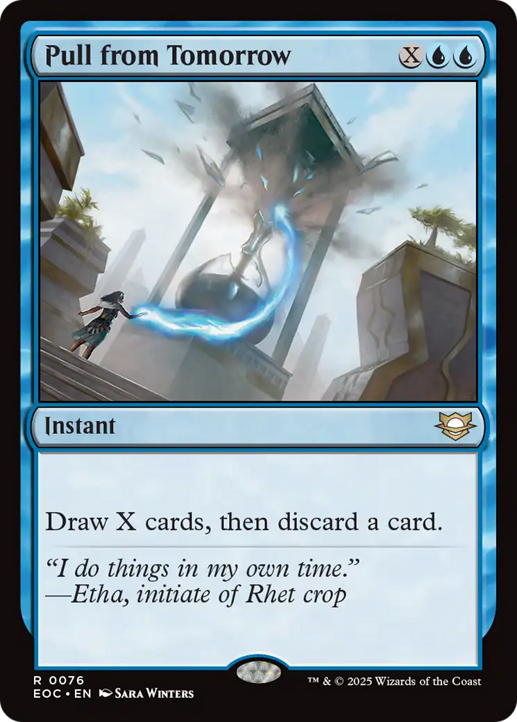 Pull from Tomorrow [Edge of Eternities Commander] | Good Games Morley