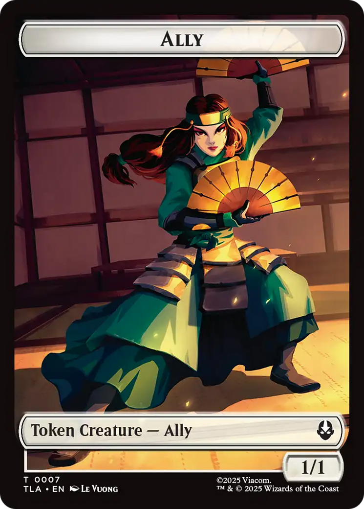 Ally (0007) // Spirit Double-Sided Token [Avatar: The Last Airbender Tokens] | Good Games Morley
