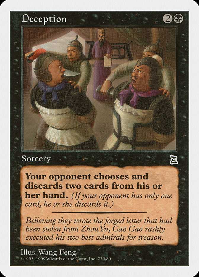 Deception 73/180 (Portal Three Kingdoms)  | Good Games Morley