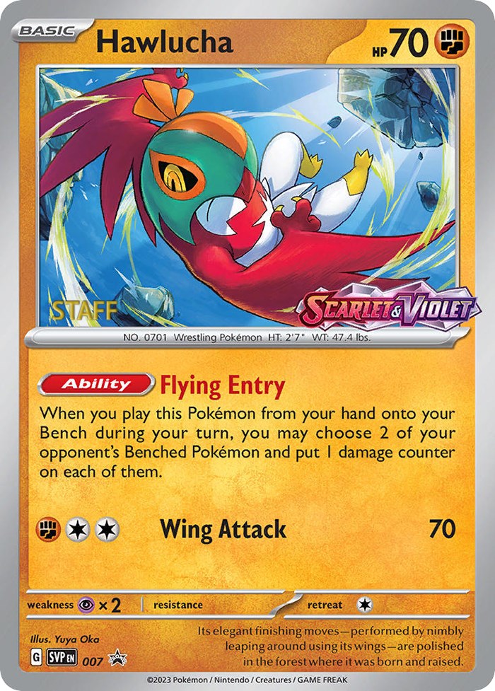 Hawlucha (007) [Staff] [Scarlet & Violet 151] | Good Games Morley