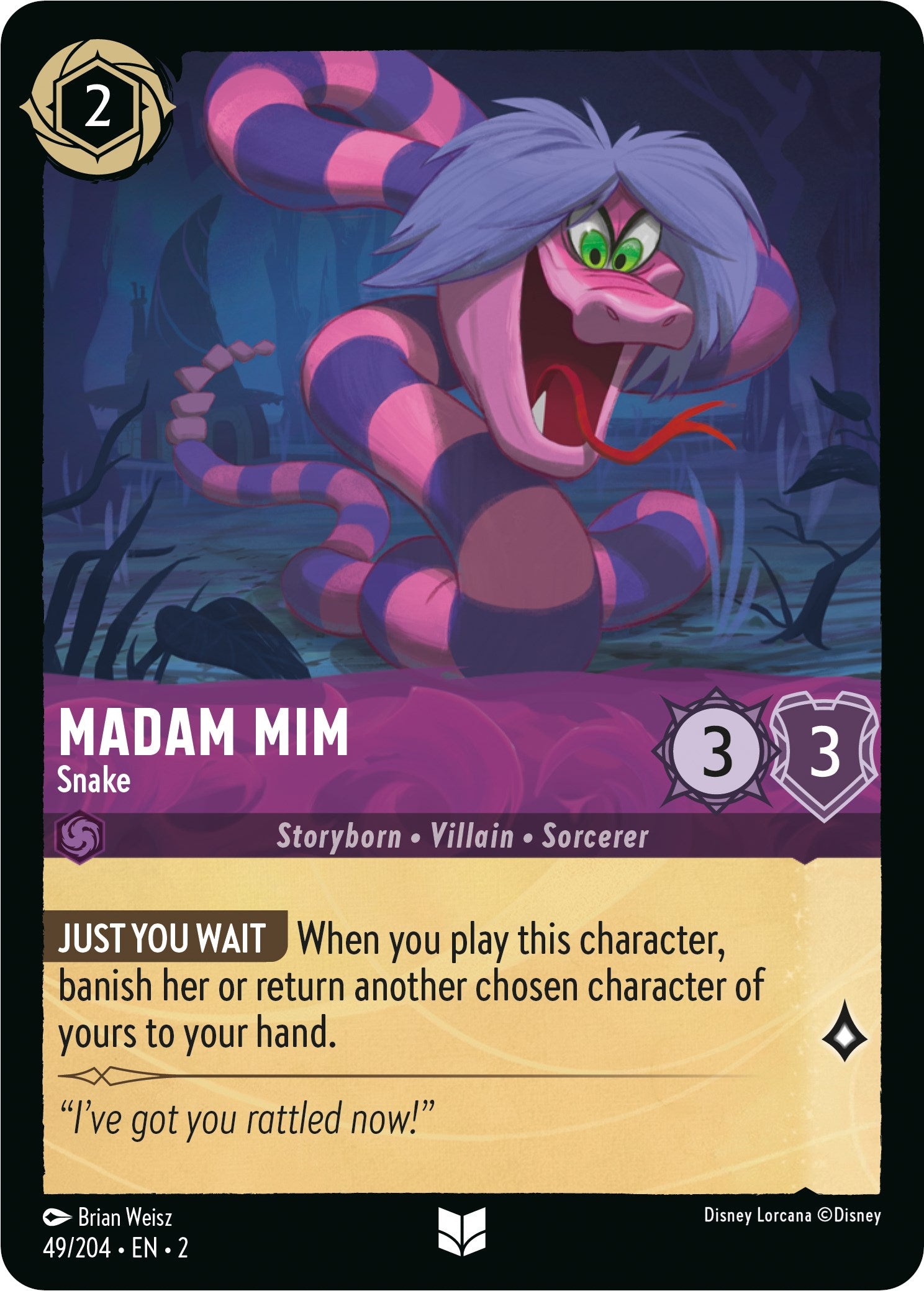 Madam Mim - Snake (49/204) [Rise of the Floodborn] | Good Games Morley