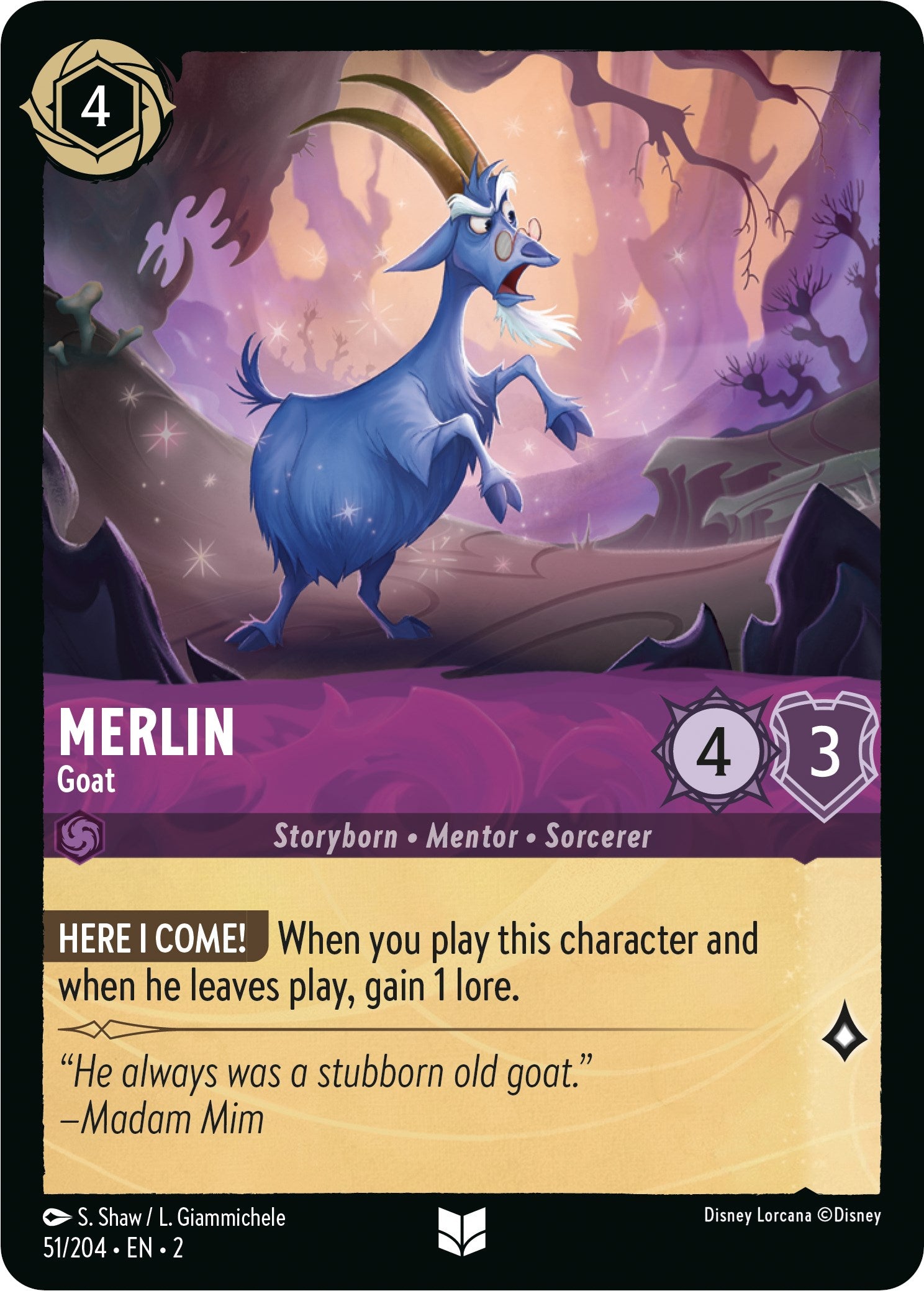 Merlin - Goat (51/204) [Rise of the Floodborn] | Good Games Morley