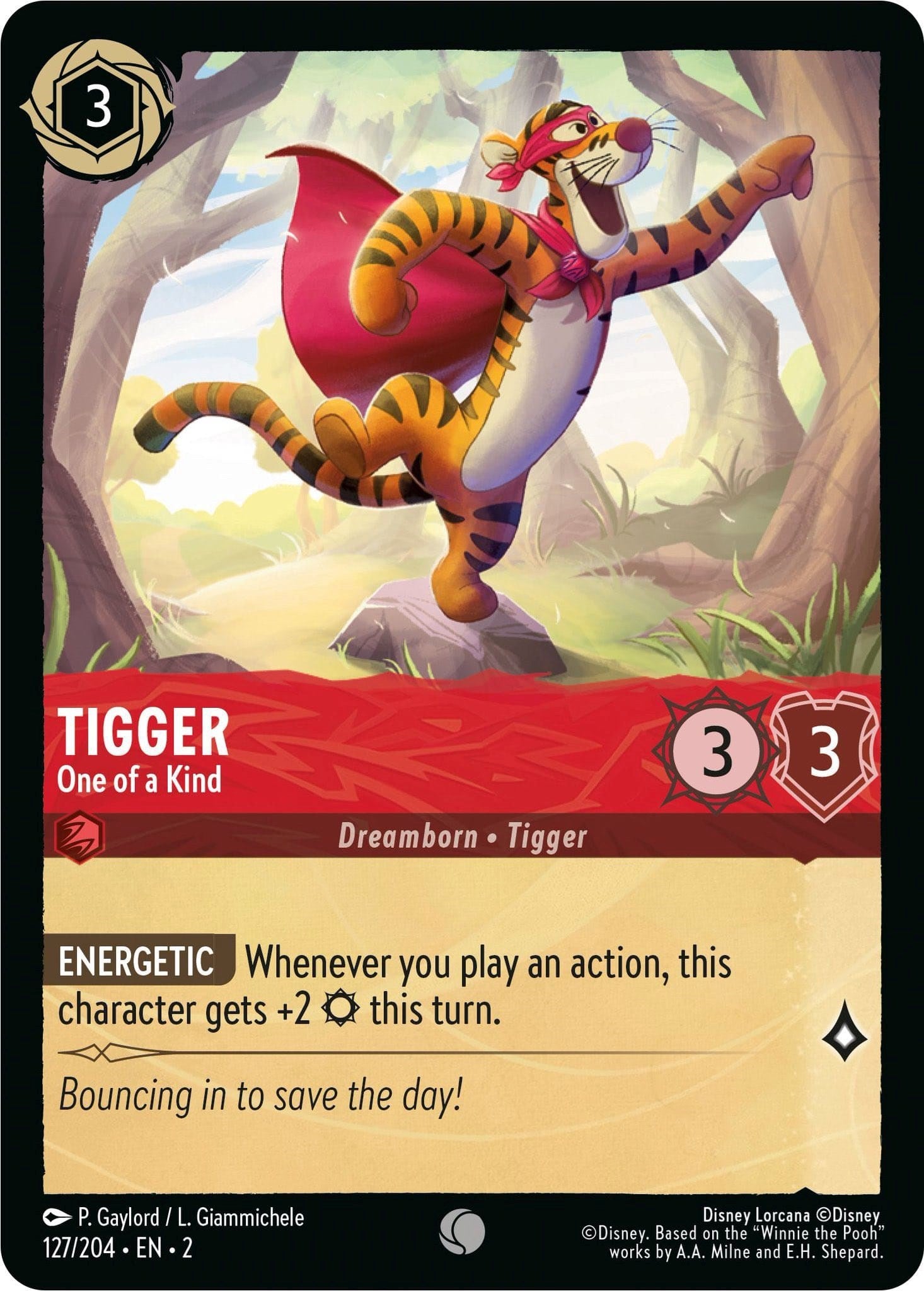 Tigger - One of a Kind (127/204) [Rise of the Floodborn] | Good Games Morley