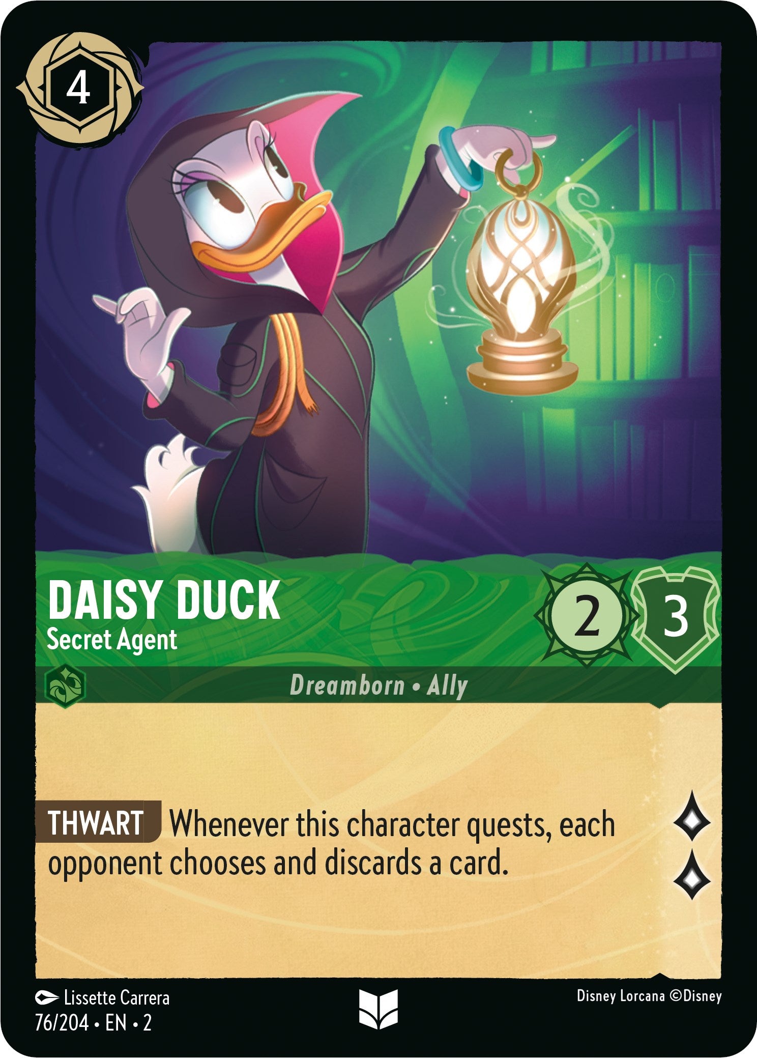 Daisy Duck - Secret Agent (76/204) [Rise of the Floodborn] | Good Games Morley