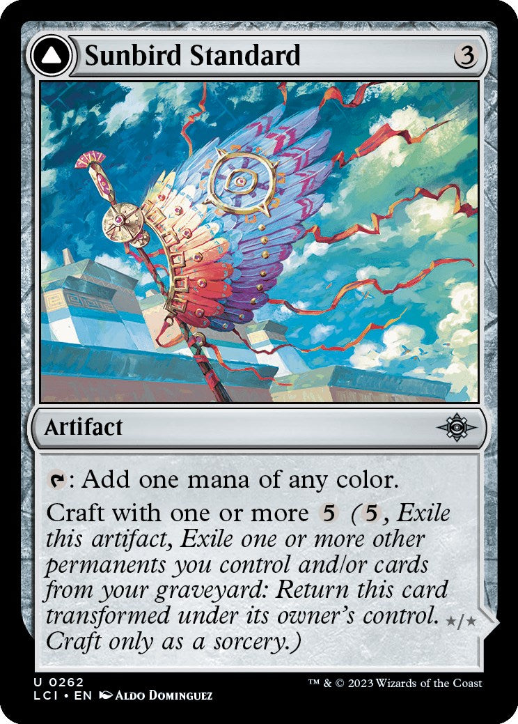 Sunbird Standard // Sunbird Effigy [The Lost Caverns of Ixalan] | Good Games Morley