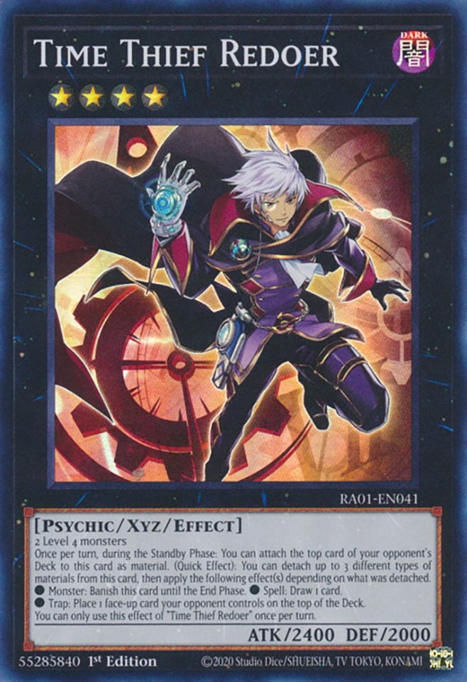Time Thief Redoer [RA01-EN041] Super Rare | Good Games Morley