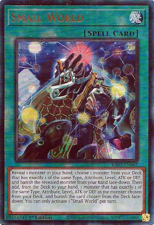 Small World [RA01-EN067] Prismatic Ultimate Rare | Good Games Morley
