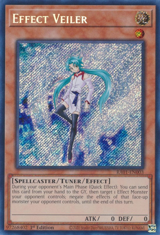 Effect Veiler [RA01-EN003] Secret Rare | Good Games Morley