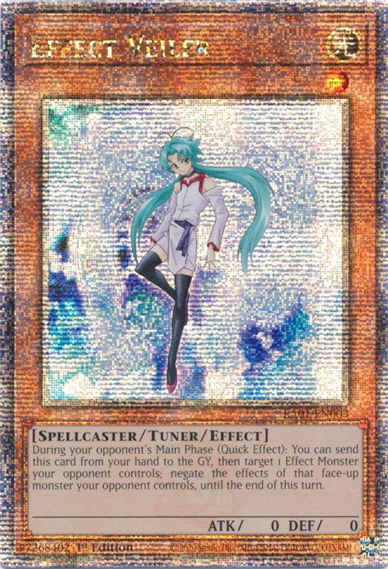 Effect Veiler [RA01-EN003] Quarter Century Secret Rare | Good Games Morley