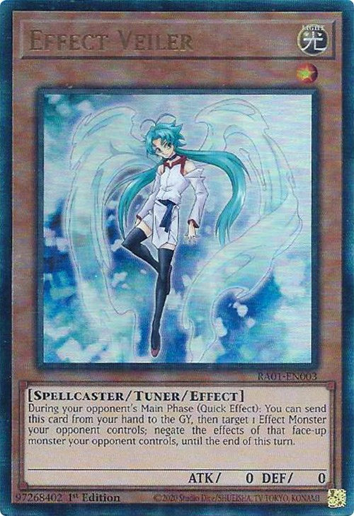 Effect Veiler [RA01-EN003] Prismatic Ultimate Rare | Good Games Morley