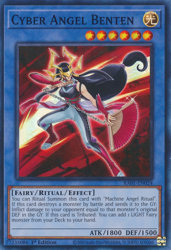 Cyber Angel Benten [RA01-EN024] Super Rare | Good Games Morley