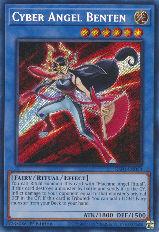 Cyber Angel Benten [RA01-EN024] Secret Rare | Good Games Morley