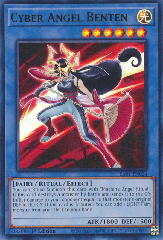 Cyber Angel Benten [RA01-EN024] Ultra Rare | Good Games Morley