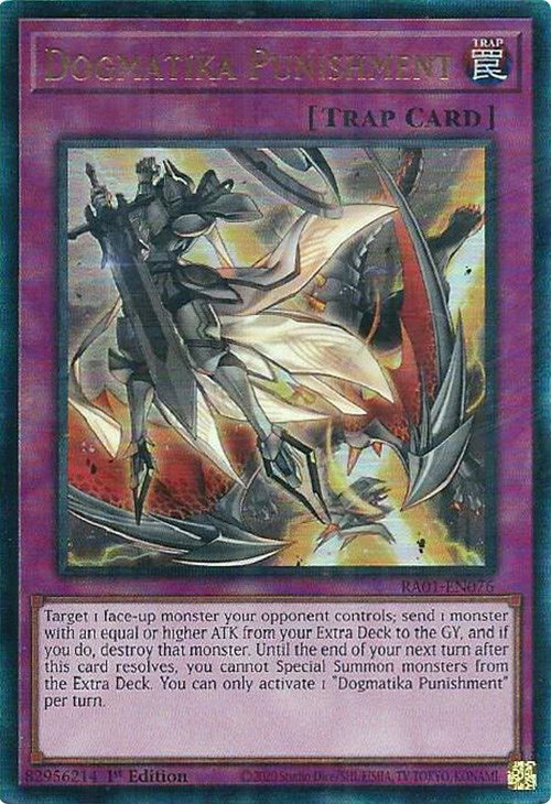 Dogmatika Punishment [RA01-EN076] Prismatic Ultimate Rare | Good Games Morley