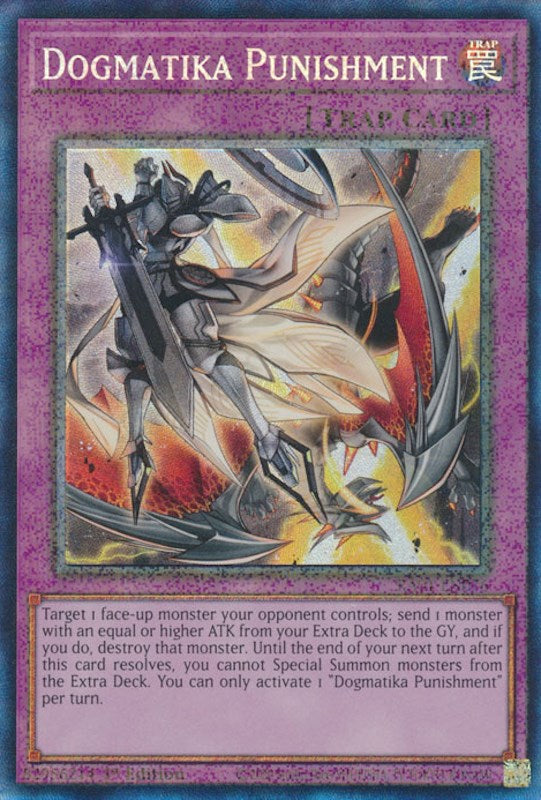 Dogmatika Punishment [RA01-EN076] Prismatic Collector's Rare | Good Games Morley