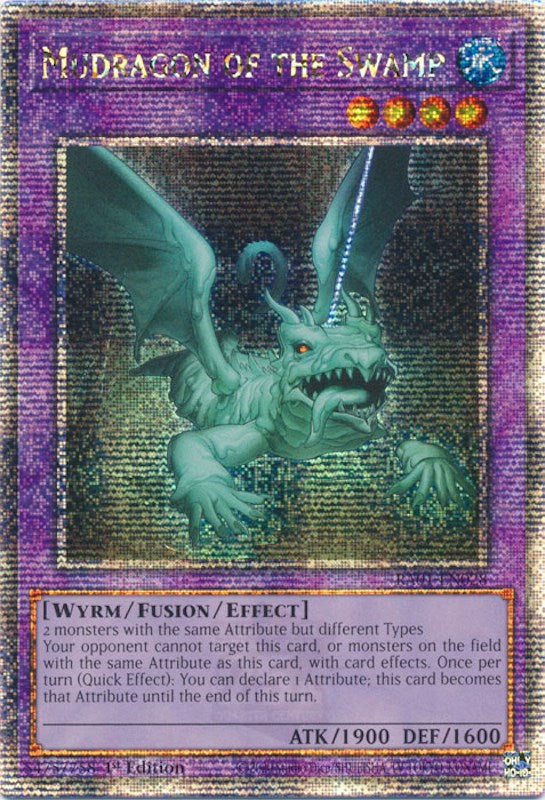 Mudragon of the Swamp [RA01-EN028] Quarter Century Secret Rare | Good Games Morley