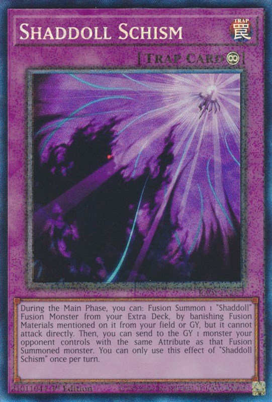 Shaddoll Schism [RA01-EN077] Prismatic Collector's Rare | Good Games Morley