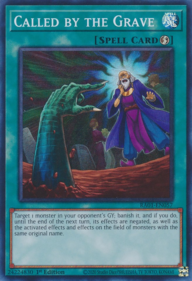 Called by the Grave [RA01-EN057] Super Rare | Good Games Morley