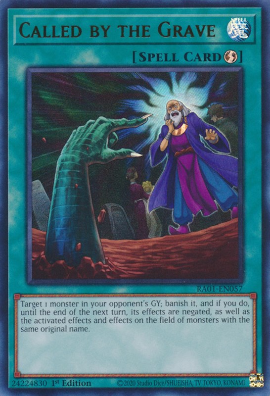 Called by the Grave [RA01-EN057] Ultra Rare | Good Games Morley