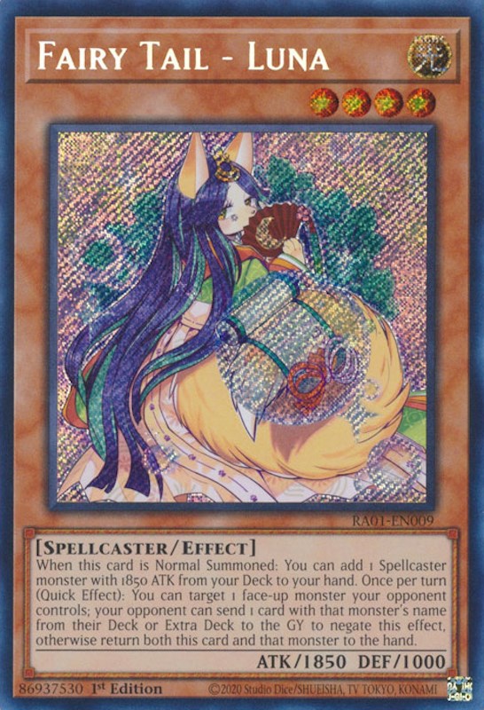 Fairy Tail - Luna [RA01-EN009] Secret Rare | Good Games Morley