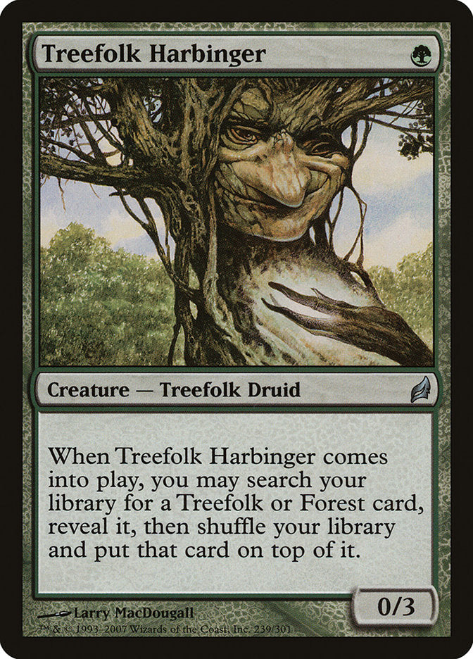 Treefolk Harbinger 239/301 (Lorwyn)  | Good Games Morley