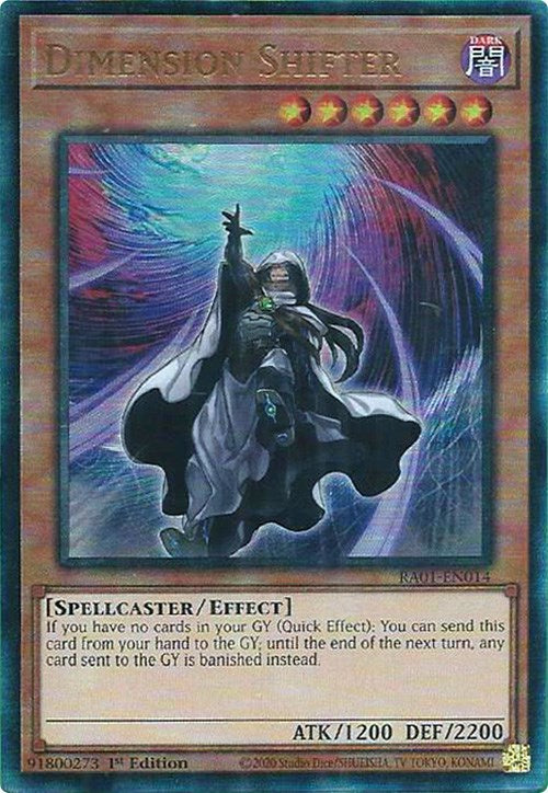 Dimension Shifter [RA01-EN014] Prismatic Ultimate Rare | Good Games Morley