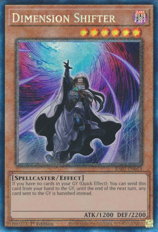 Dimension Shifter [RA01-EN014] Prismatic Collector's Rare | Good Games Morley