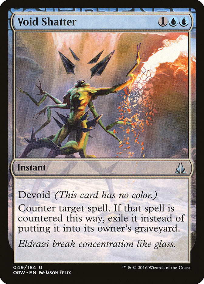 Void Shatter 49/184 (Oath of the Gatewatch)  - Foil | Good Games Morley