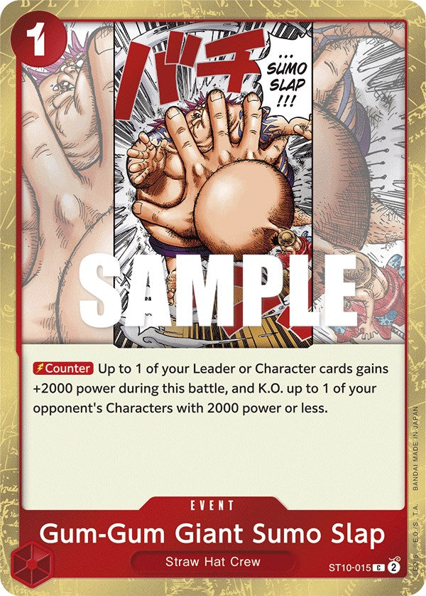 Gum-Gum Giant Sumo Slap [Ultra Deck - The Three Captains] | Good Games Morley