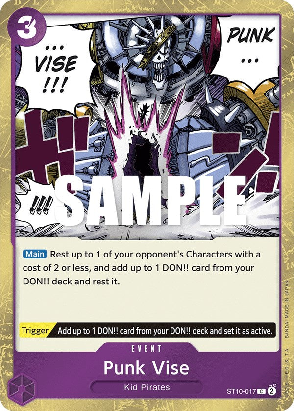 Punk Vise [Ultra Deck - The Three Captains] | Good Games Morley