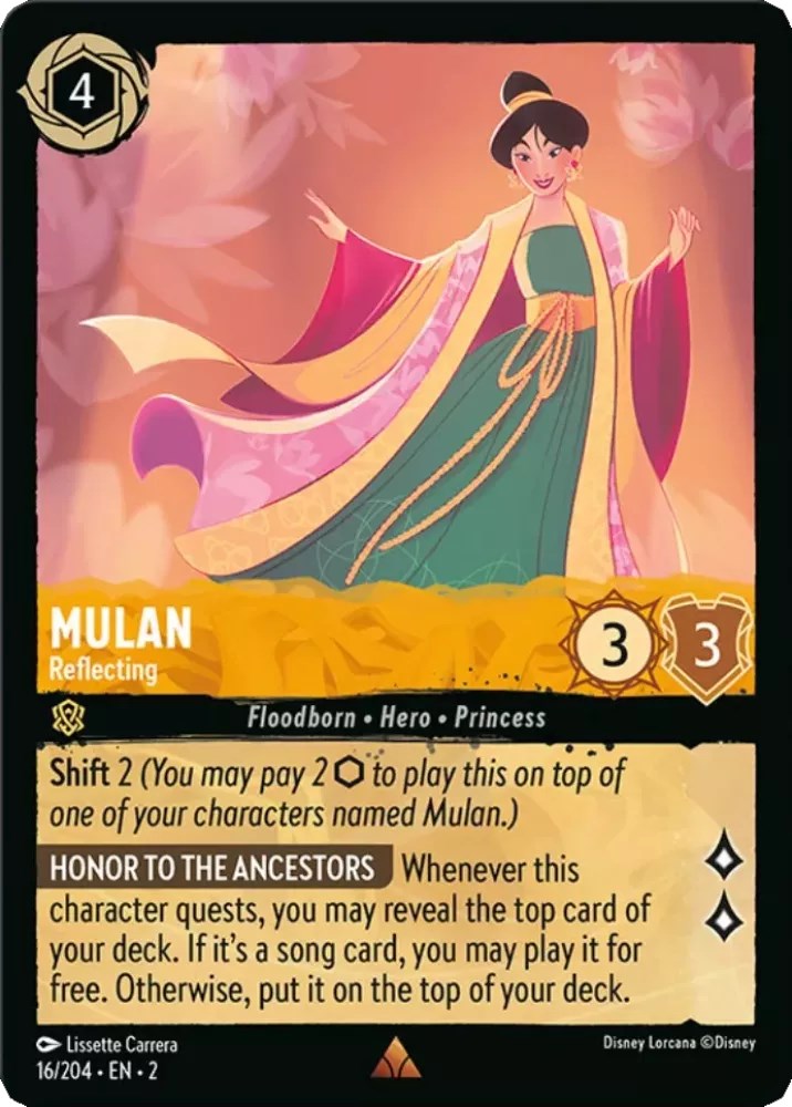 Mulan - Reflecting (16/204) [Rise of the Floodborn] | Good Games Morley