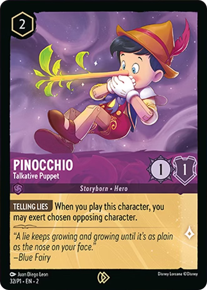 Pinocchio - Talkative Puppet (32) [Promo Cards] | Good Games Morley