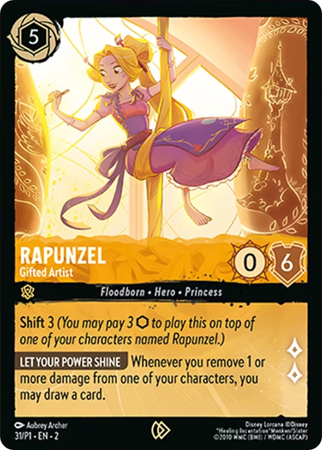 Rapunzel - Gifted Artist (31) [Promo Cards] | Good Games Morley