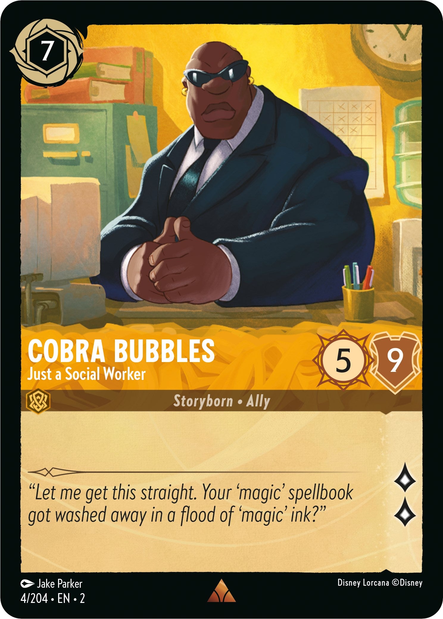 Cobra Bubbles - Just a Social Worker (4/204) [Rise of the Floodborn] | Good Games Morley